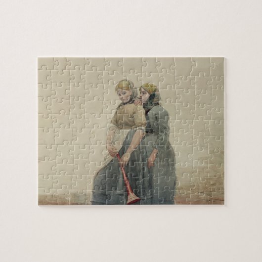 Das Nebelhorn, 1883 (w/c) Puzzle (Horizontal)