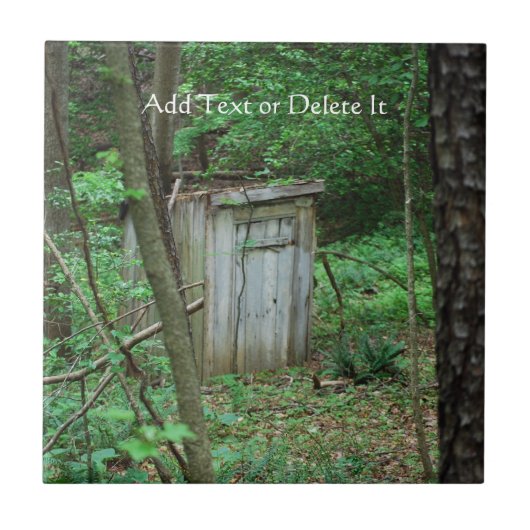 Das Nebengebäude Fliese (Vorderseite)