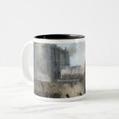 Das Nehmen der Bastille, am 14. Juli 1789 Zweifarbige Tasse (Vorderseite Links)