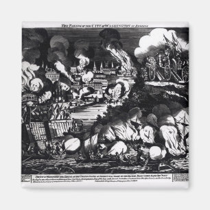 Das Nehmen der Stadt von Washington herein Magnet