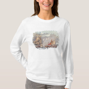 Das Nehmen des englischen Schiffes 'das Java T-Shirt