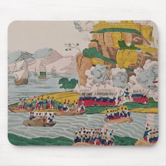 Das Nehmen von Algier durch die Franzosen Mousepad (Vorne)