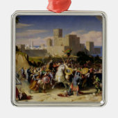 Das Nehmen von Beirut durch die Kreuzfahrer Silbernes Ornament (Vorne)