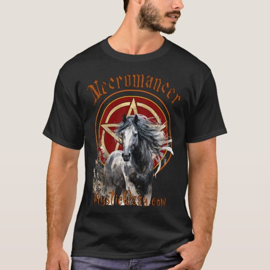 Das Nekromantische Pferd T-Shirt (Vorderseite)