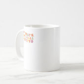 Das nenne ich Angstaufkleber Kaffeetasse (Vorderseite Links)