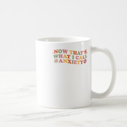 Das nenne ich Angstaufkleber Kaffeetasse (Rechts)