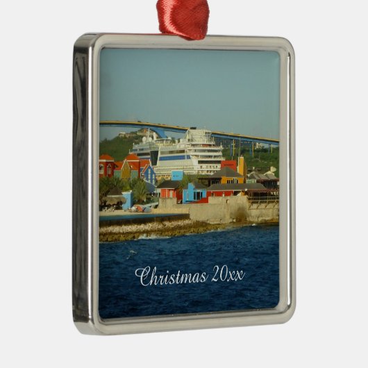 Das Nennen bei Curaçao datierte Ornament Aus Metall (Rechts)