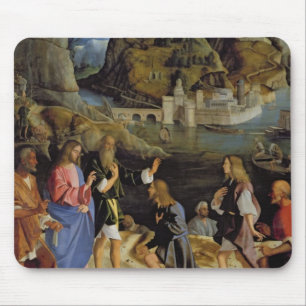 Das Nennen der Söhne von Zebedee (Platte) Mousepad