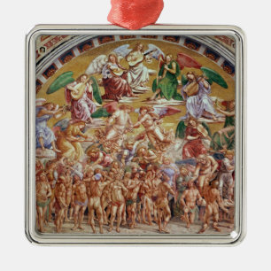 Das Nennen von gewählt zum Himmel Silbernes Ornament