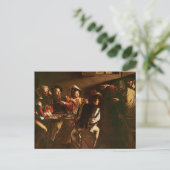 Das Nennen von St Matthew, c.1598-1601 Postkarte (Stehend Vorderseite)