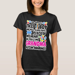 Das nennt mich Oma Autismus Awareness Q T-Shirt