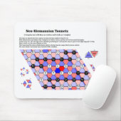 Das Neo-Riemannian Theorie Tonnetz Musik-Diagramm Mousepad (Mit Mouse)
