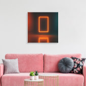 Das Neontor Leinwanddruck (Insitu (Wohnzimmer))
