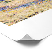 Das Nervental, 1884 Claude Monet Poster (Ecke)