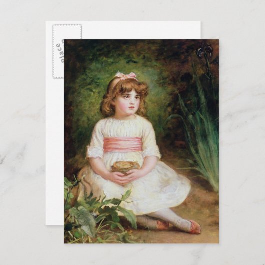 Das Nest Postkarte (Vorne/Hinten)