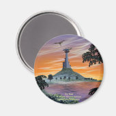 Das Nest, The Nest Steven Vincent Johnsonwww.O.. Magnet (Vorderseite/Rückseite)