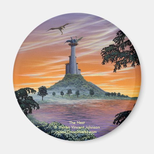 Das Nest, The Nest Steven Vincent Johnsonwww.O.. Magnet (Vorne)