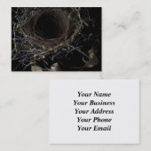 Das Nest-Visitenkarte der Vögel Visitenkarte (Vorne/Hinten)