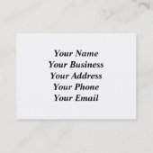 Das Nest-Visitenkarte der Vögel Visitenkarte (Rückseite)