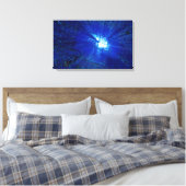 Das Netz (2016) Leinwanddruck (Insitu (Schlafzimmer))