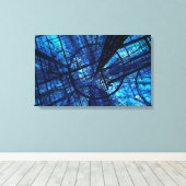 Das Netz (2016) Leinwanddruck (Insitu (Holzboden))