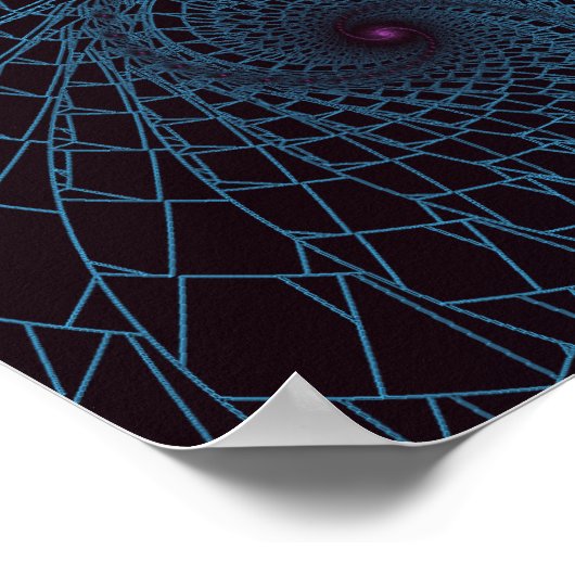 Das Netzposter Poster (Ecke)