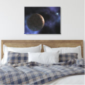 Das neu entdeckte, planetenähnliche Objekt Leinwanddruck (Insitu (Schlafzimmer))