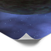 Das neu entdeckte, planetenähnliche Objekt Poster (Ecke)