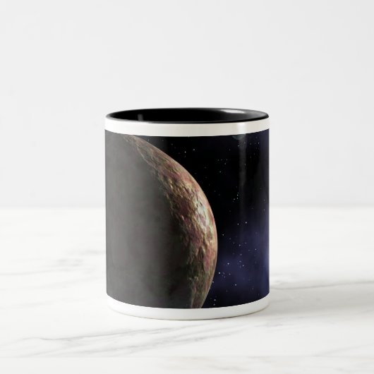 Das neu entdeckte, planetenähnliche Objekt Zweifarbige Tasse (Mittel)