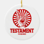 Das neue Auftragstest Keramik Ornament (Hinten)