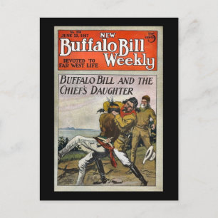 Das neue Buffalo Bill Weekly No. 250 1917 Postkarte
