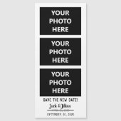 Das neue Datum Hochzeit verschieben Sie das Datum Magnetkarte (Vorderseite)