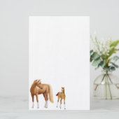 Das neue Fohlen-Briefpapier Briefpapier (Stehend Vorderseite)