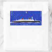 Das neue Frankreich Rechteckiger Aufkleber (Tasche)