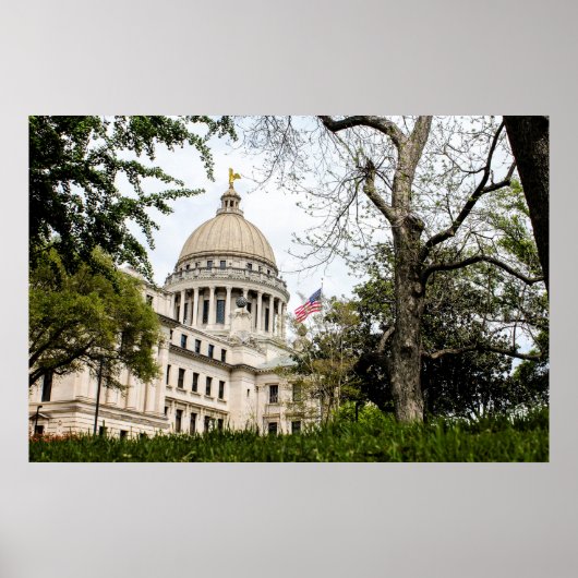 Das neue Gebäude der Hauptstadt Poster (Vorne)