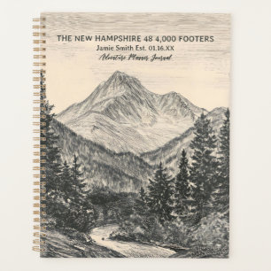 Das neue Hampshire 48 400 Footers, NH48 Mountains Planer