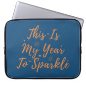 Das neue Jahr 2024 ist mein Jahr zum Sparen Laptopschutzhülle (Vorderseite)