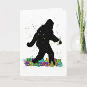 Das Neue Jahr auf Sasquatch-Jagd verbringen Karte