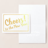 Das Neue Jahr! Folienkarte (Anzeige)