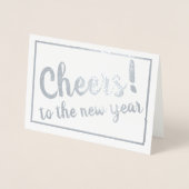 Das Neue Jahr! Folienkarte (Vorderseite)