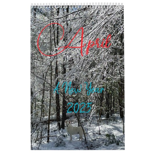 Das neue Jahr im April Kalender (Titelbild)