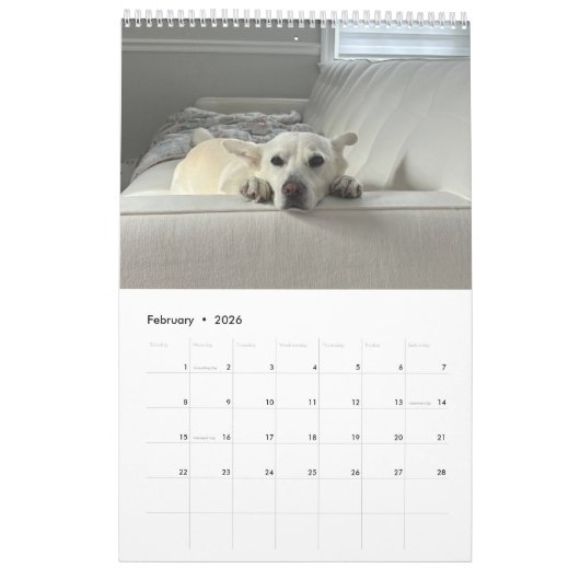 Das neue Jahr im April Kalender (Feb 2026)