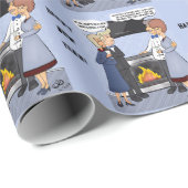 Das neue Jahr-Papier zum Umbruch der Resolution Geschenkpapier (Rolleneckpunkt)