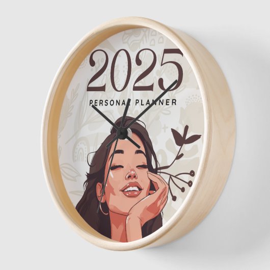 Das neue Jahr Uhr (Winkel)