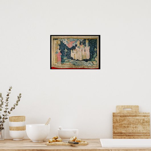 Das neue Jerusalem Poster (Küche)