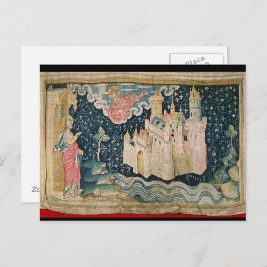 Das neue Jerusalem Postkarte (Vorne/Hinten)