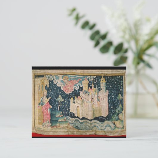 Das neue Jerusalem Postkarte (Stehend Vorderseite)