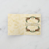 Das neue Leben Feiertagskarte (Innenseite)