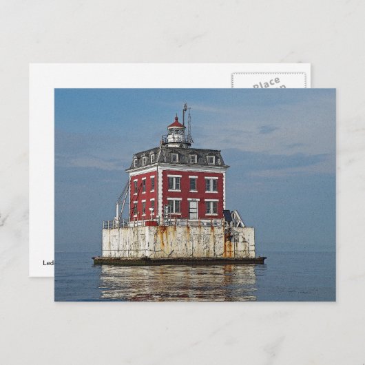 Das neue Londoner Lichthaus Postkarte (Vorne/Hinten)