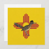 Das neue Mexiko und der Roadrunner Einladung (Vorne/Hinten)